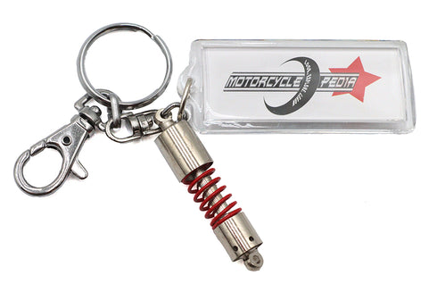 V-Twin Short Shock Absorber Design Keychain - 48-0234