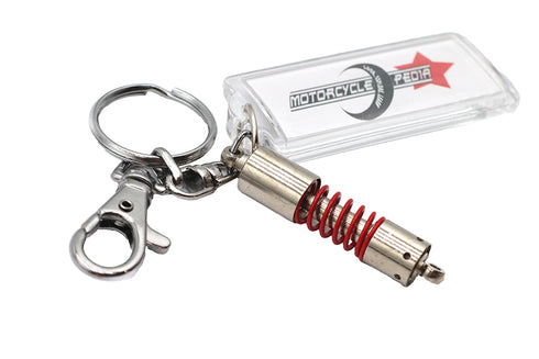 V-Twin Short Shock Absorber Design Keychain - 48-0234