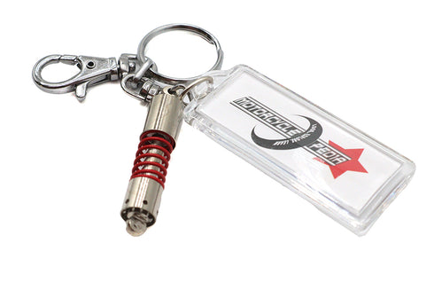 V-Twin Short Shock Absorber Design Keychain - 48-0234