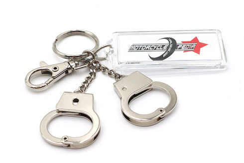 V-Twin Hand Cuff Design Keychain - 48-0237