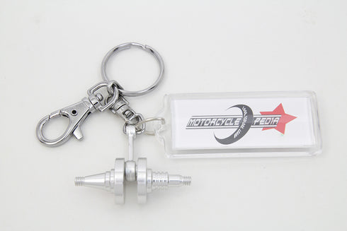 V-Twin Crankshaft Design Keychain - 48-0238