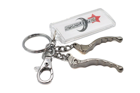 V-Twin Lever Blade Design Keychain - 48-0240