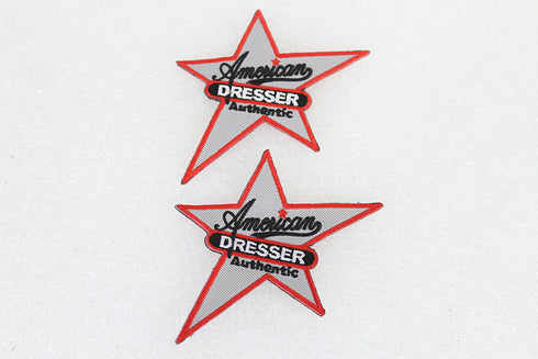 V-Twin American Dresser Logo Patch Set - 48-0247