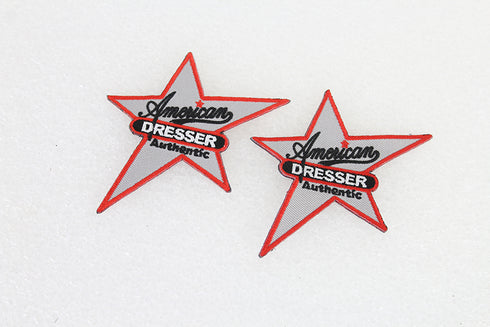 V-Twin American Dresser Logo Patch Set - 48-0247