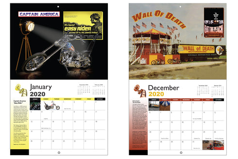 V-Twin Motorcyclepedia Museum 2020 Calendar - 48-0252