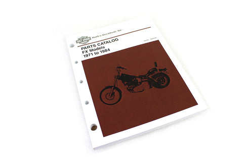 OE OE 1971-1984 FX Parts Manual - 48-0257