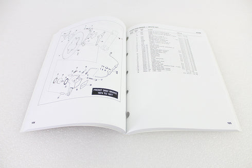 OE OE 1971-1984 FX Parts Manual - 48-0257