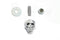 V-Twin Chrome Deco Skull - 48-0302