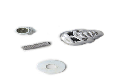 V-Twin Chrome Deco Skull - 48-0302