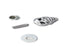 V-Twin Chrome Deco Skull - 48-0302