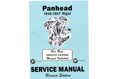 V-Twin Factory Service Manual for 1948-1957 Panhead and Rigid - 48-0307