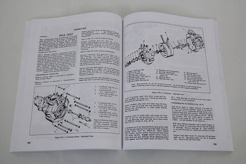 V-Twin Factory Service Manual for 1948-1957 Panhead and Rigid - 48-0307