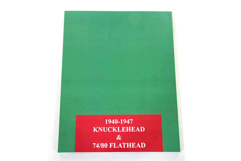 V-Twin Knucklehead 1940-1947 Repair Manual - 48-0308