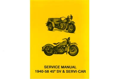 V-Twin 45 WL Solo Repair Manual - 48-0310