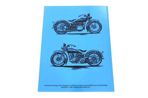 V-Twin Factory Service Bulletin for 1930-1940 Big Twins - 48-0311