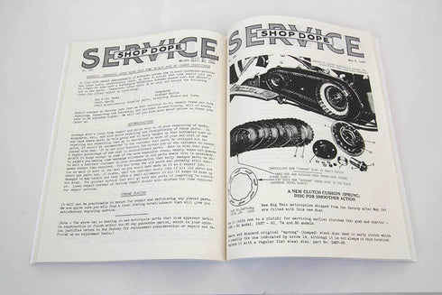 V-Twin Factory Service Bulletin for 1930-1940 Big Twins - 48-0311