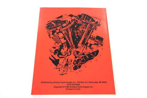 V-Twin Spare Parts Book for 1949-1957 Panhead - 48-0314