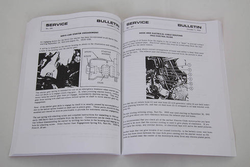 V-Twin Factory Service Bulletin for 1957-1969 Big Twins - 48-0320