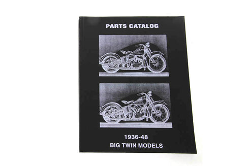 V-Twin 1936-1947 Knucklehead and 1937-1948 UL Parts Book - 48-0323