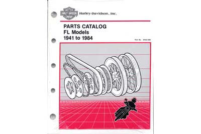 OE OE Harley Davidson Factory Parts Manual for 1941-1984 FL - 48-0330