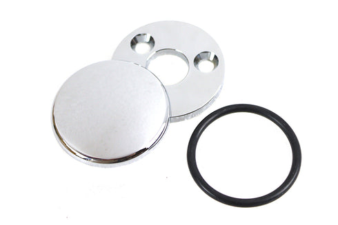 V-Twin Chrome Fork Lock Cover - 48-0424
