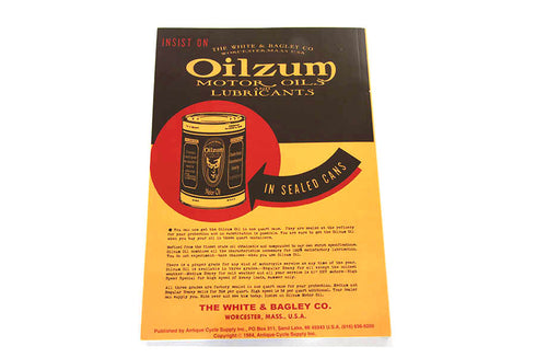 V-Twin 1930-1940 Big Twin Spare Parts Book - 48-0474