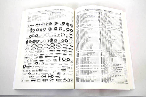 V-Twin 1930-1940 Big Twin Spare Parts Book - 48-0474
