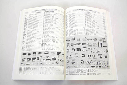 V-Twin 1930-1940 Big Twin Spare Parts Book - 48-0474