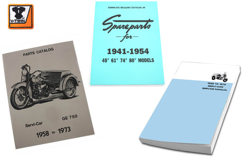 V-Twin Servi-Car Manual Set - 48-0478