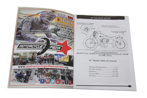 V-Twin 45 W-WL-WR-G Parts and Service Manual - 48-0488