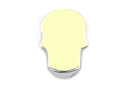 V-Twin Pewter Skull Emblem Set - 48-0493