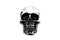 V-Twin Pewter Skull Emblem - 48-0495