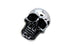 V-Twin Pewter Skull Emblem - 48-0495