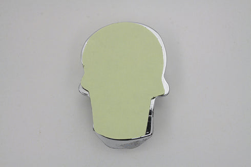 V-Twin Pewter Skull Emblem - 48-0495