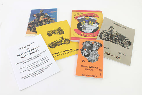 V-Twin 45 Army Manual Set - 48-0524