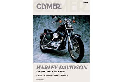 Clymer Manuals Clymer Repair Manual for 1959-1985 XL - 48-0587