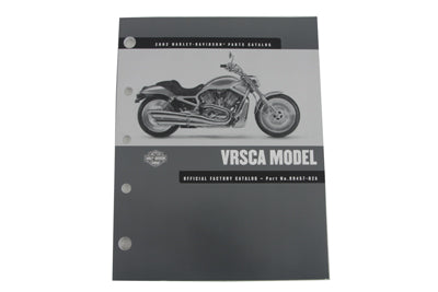 OE OE Factory Spare Parts Book for 2002 VRSC - 48-0617
