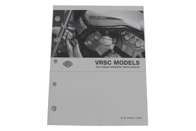 OE OE Factory Spare Parts Book for 2004 VRSC - 48-0621