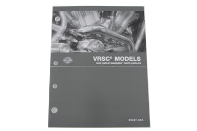 OE OE Factory Spare Parts book for 2005 VRSC - 48-0730