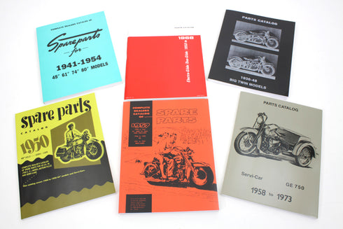 V-Twin Factory Parts Book Set - 48-0763