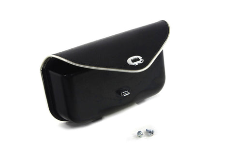 V-Twin Windshield Pouch With Silver Edge Trim - 48-0813