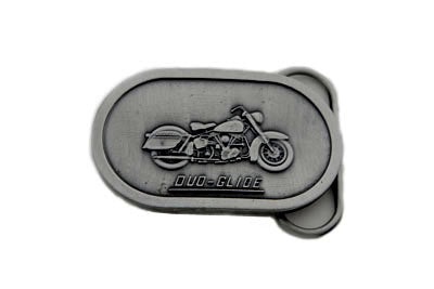 V-Twin Duo Glide Belt Buckle - 48-0825