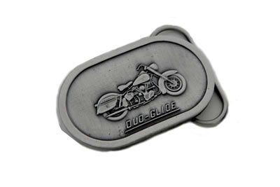 V-Twin Duo Glide Belt Buckle - 48-0825