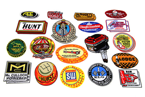 V-Twin Hot Rod Patch Set - 48-0837