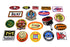 V-Twin Hot Rod Patch Set - 48-0837