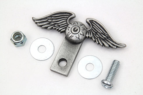 V-Twin Wing License Plate Topper - 48-0840