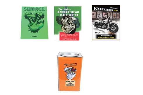 V-Twin Knucklehead Book Set - 48-0885