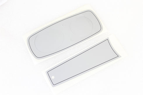 V-Twin FXR Dash Decal Set Silver - 48-0889