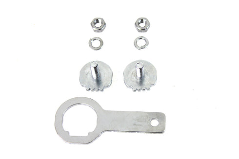 V-Twin Skull License Plate Bolt Kit - 48-0903