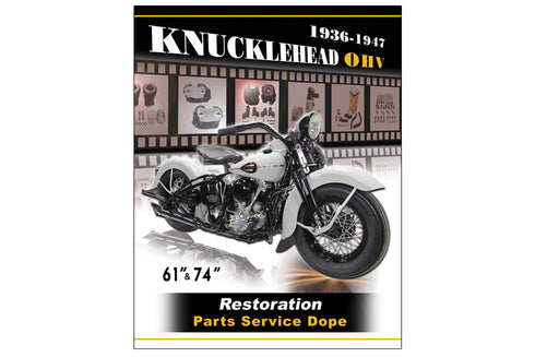 V-Twin Knucklehead Parts Manual - 48-0928
